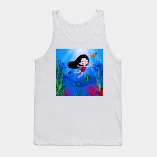 Coral Reef Diving Tank Top